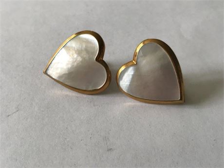 Stamped Oleet 1/20 12KGF Earrings