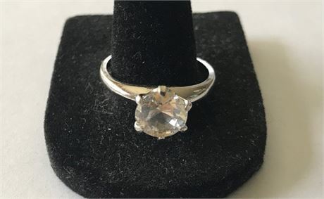 (RESALE)  Stamped Sterling Size 7.5 Ring