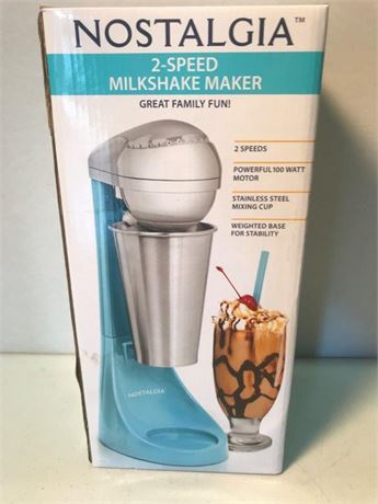 Nostalgia 2-Speed Milkshake Maker