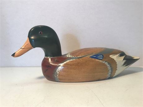 Damaged Wooden Duck