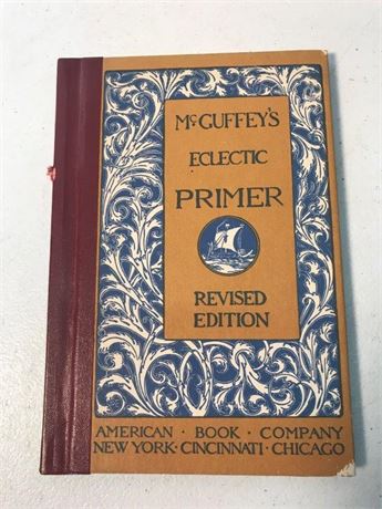 1909 McGuffey's Reader Book