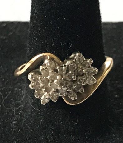 Stamped 14K JTC 969 Size 5.5 Ring