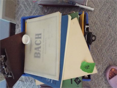 Files, Books, Clip Boards, Etc