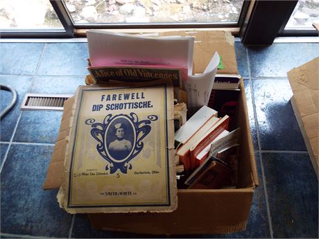 Vintage Books, German Books and Music