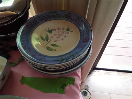 Royal Norfolk Painted Plates