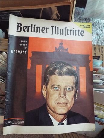 Vintage German Papers, JFK, Paper Pads, etc