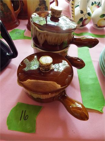 Ceramic Soup Crocks