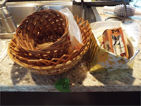 Baskets, Coasters