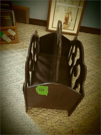 Vintage Magazine Rack