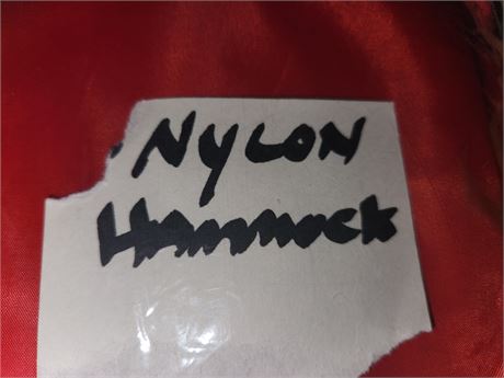 2 Large Nylon Hamocks