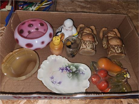 Glassware, Shotglass, Buddha Figures