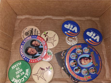 Presidential Campaign Buttons