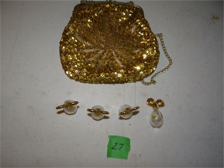 Vintage beaded Purse