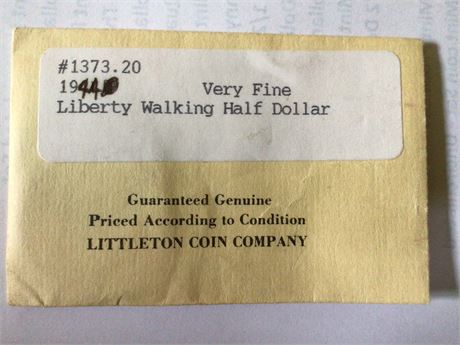 1944 Walking Liberty 1/2 Dollar