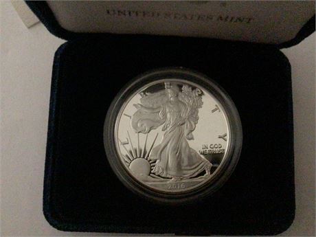 2016 American Silver Eagle One Dollar Coin - Uncirculated - 99.9% Silver