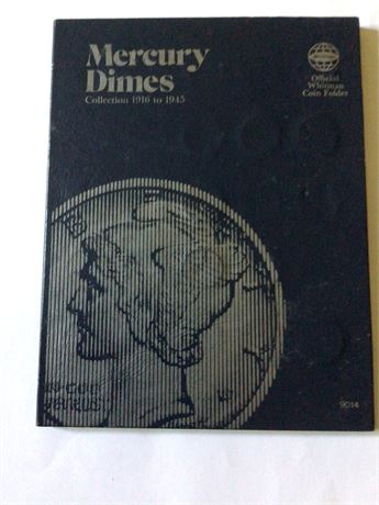 Partial Mercury Dime Collection - 39 Mercury Dimes