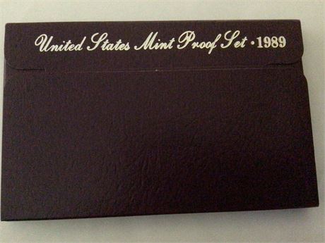 1989 United States Mint Proof Set