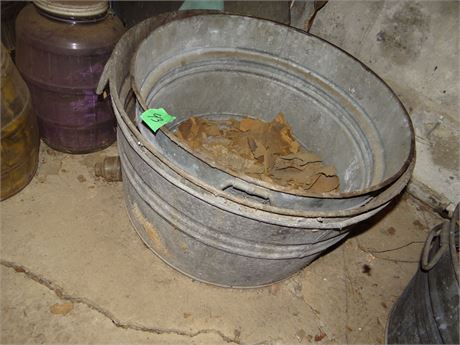 Galvanized Tubs