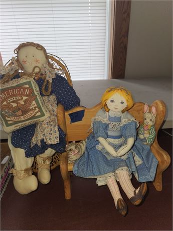 Dolls & Furniture & Animals
