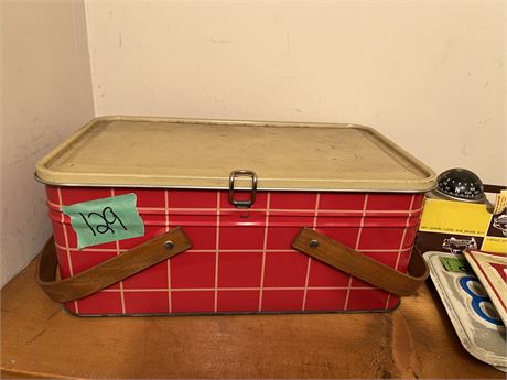 Metal Tin and License Plates - Top Shelf