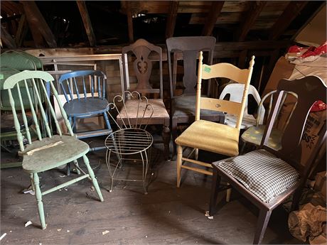 Mixed Lot of Chairs