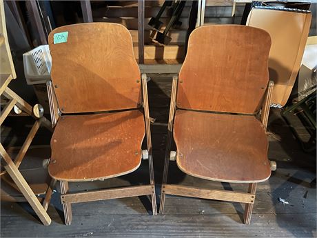 Wooden Folding Chairs