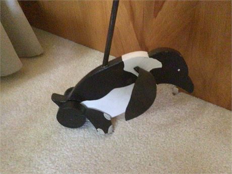 Childs Walk Behind Penguin Toy