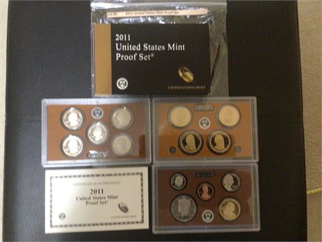 2011 United States Mint Proof Set