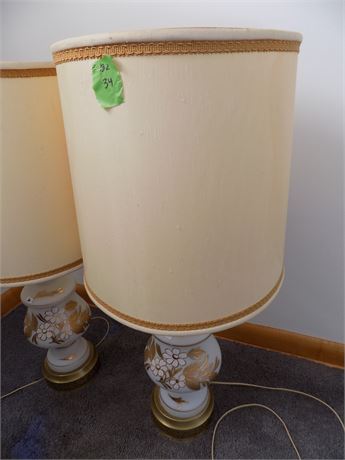 Vintage Lamp, (1) matches lot 33
