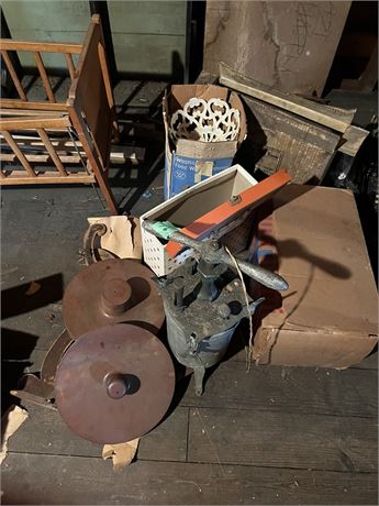 As a Lot with Hanging Light Fixture