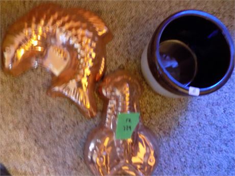 Baking Molds and Crock