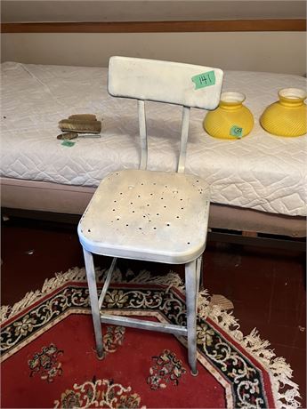 Backed Stool