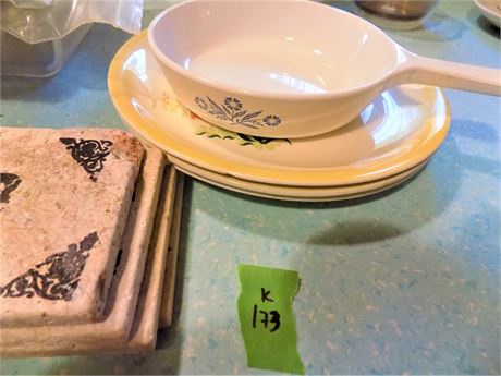 Kitchen, Plates, Dish, Coasters