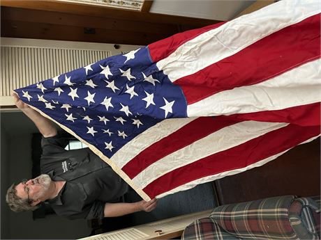 Large Flag with Hole