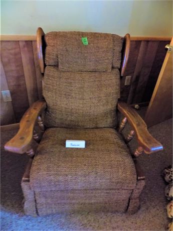 Vintage Early American Chair Brown