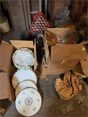 Vtg Dishes Attic