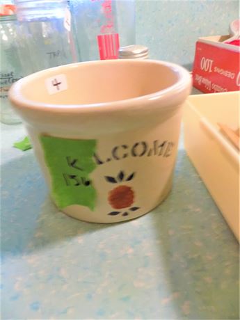 Welcome Crock