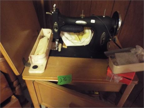 Sewing Machine and Table