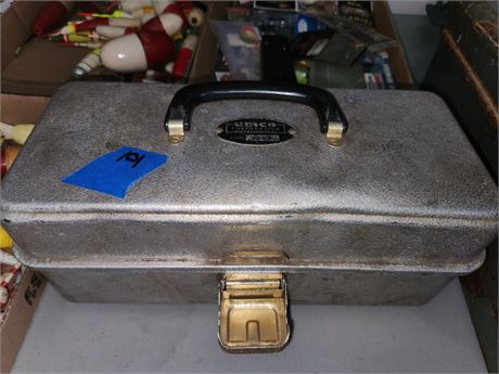 Fishing Tackle With Tackle Box