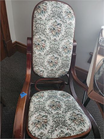 Vintage Wood Rocking Chair