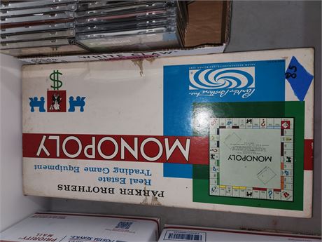 Vintage Monopoly Board Game