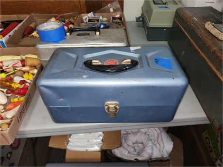 Fishing Tackle And Tackle Box