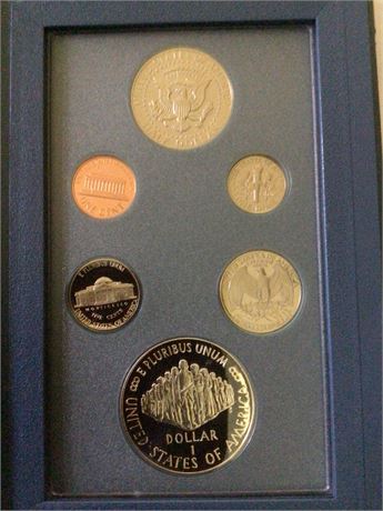 1987 United States Prestige Set - Dollar Coin - 90% Silver