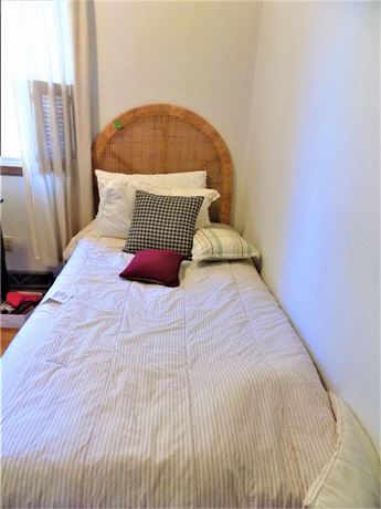 Single Wicker Bed Frame