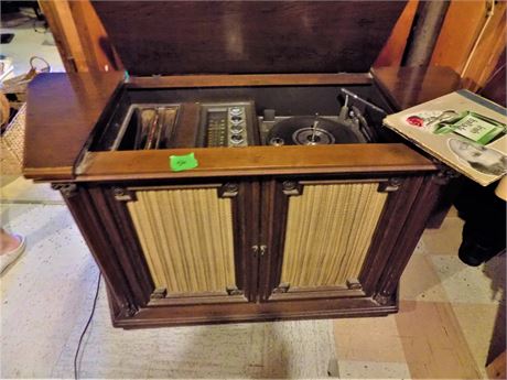Vintage record Player Cabinet