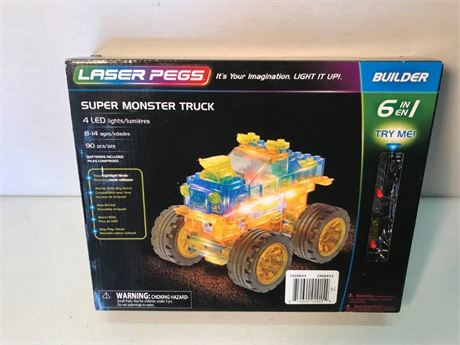 Laser Pegs Super Monster Truck
