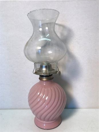 Pink Oil Lamp