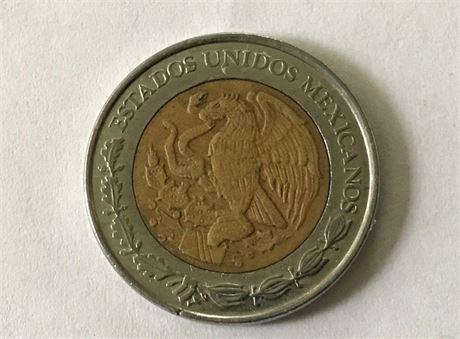 2004 Mexico One Dollar Coin