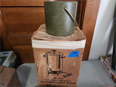Ice Bucket & Coffee Maker