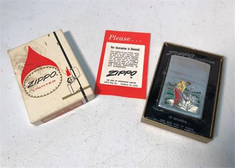 Golf Themed Zippo Lighter